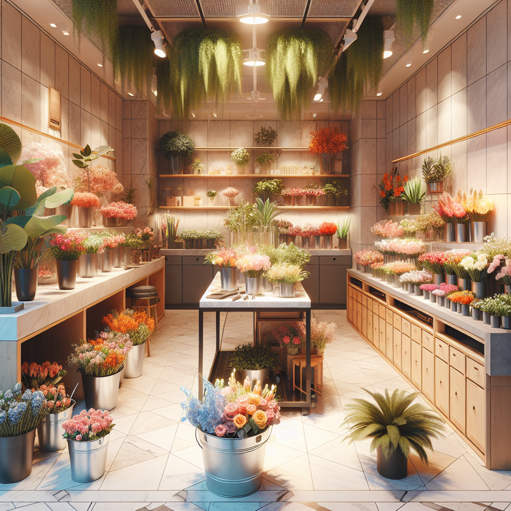 Kwiaciarnia w Centrum Handlowym M-1